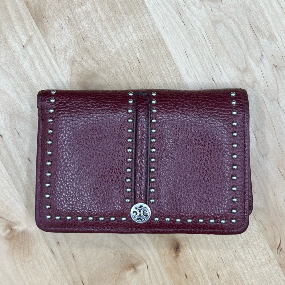 Brighton Pretty Wallet in Sangria
